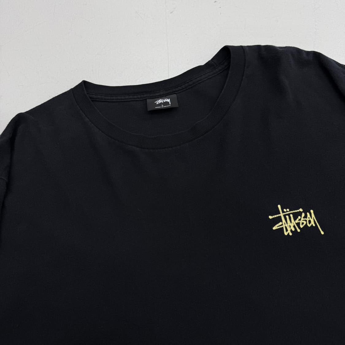  스투시 용 드래곤 프린팅 롱슬리브 블랙 상품이미지3