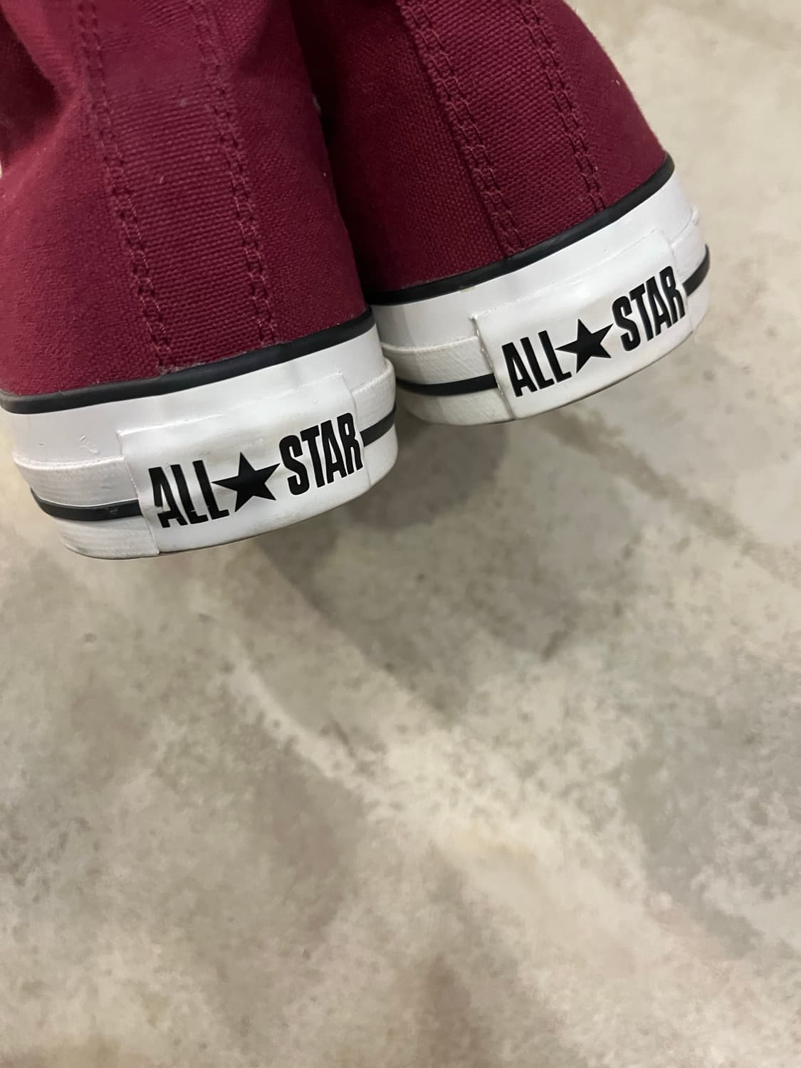 빈티지 컨버스 하이 버건디 상품이미지5