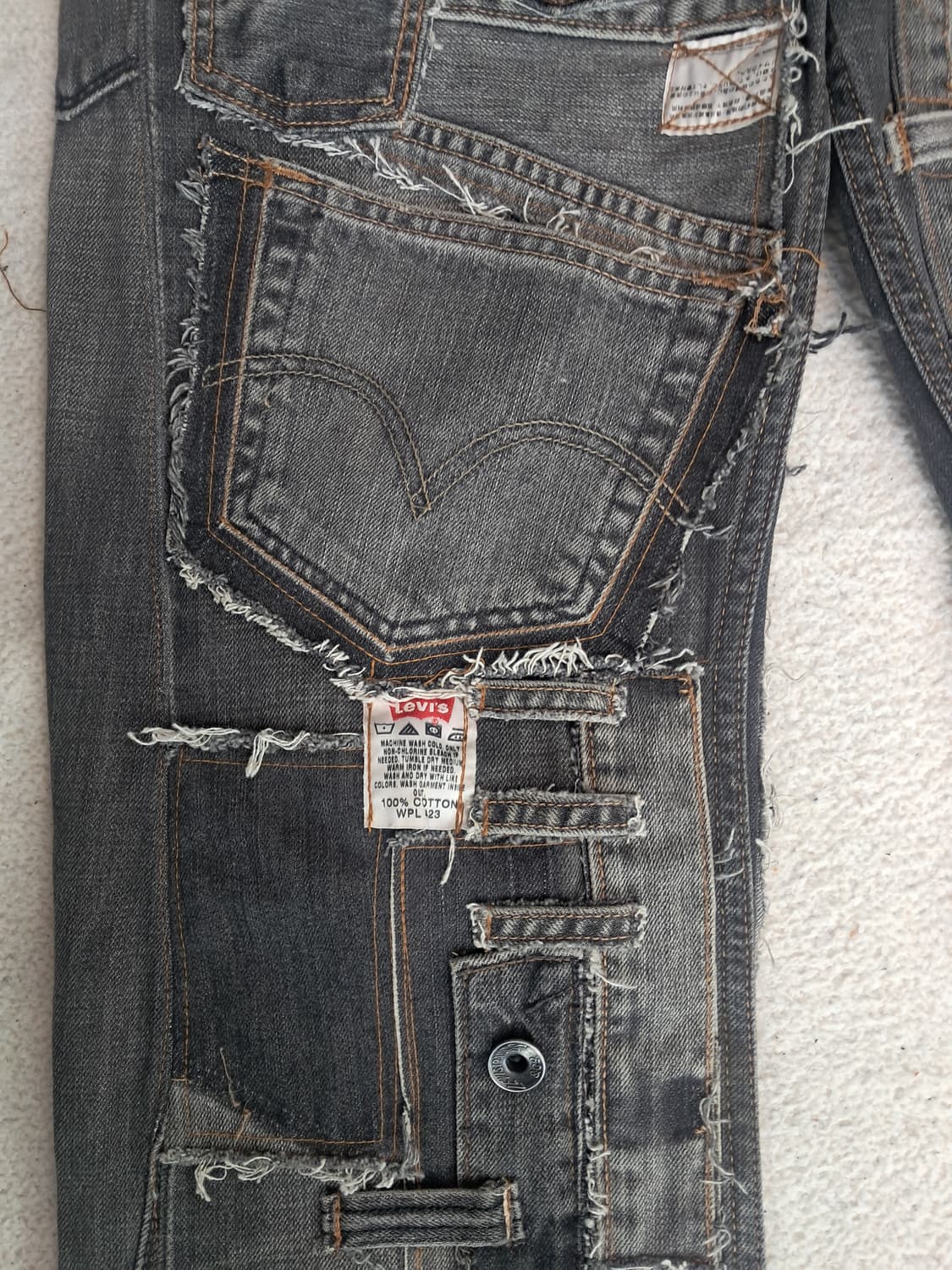 리바이스 패치워크팬츠 상품이미지2