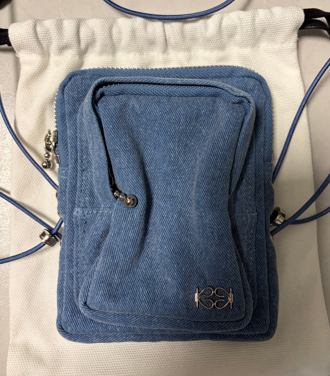 기준 데님 미니 백 상품이미지2