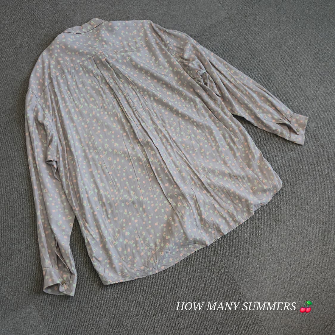 ​니코앤드(niko and) 유니크 패턴 레이온 100% 셔츠 L 일본판 상품이미지3