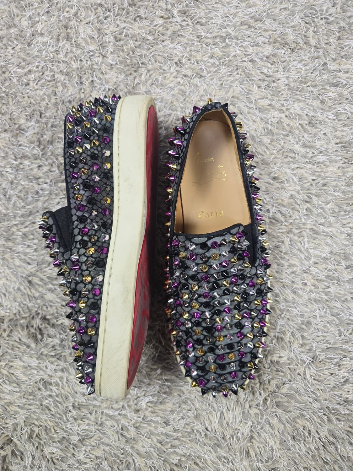 크리스찬 루부탱 스터드 로퍼 38 상품이미지4