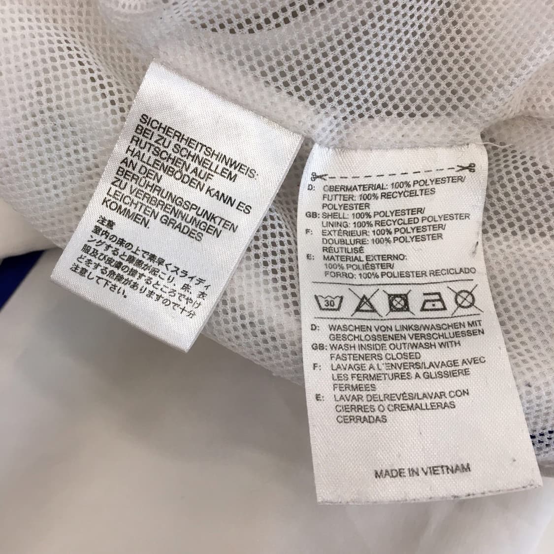 아디다스 대장급 첼시 흰,파 14-15 우븐 바람막이자켓 110  상품이미지7