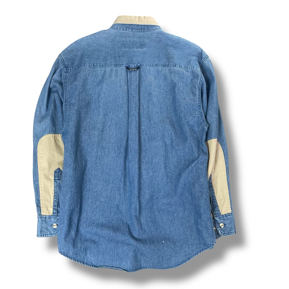 레밍턴 아웃도어 클로딩 웨스턴 원포켓 데님 셔츠 M 상품이미지2