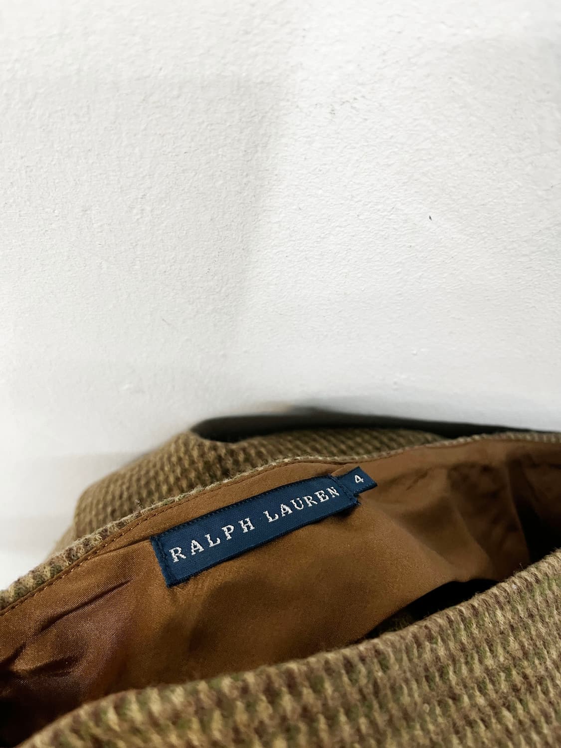 랄프 로렌 체크 울 스커트 상품이미지9