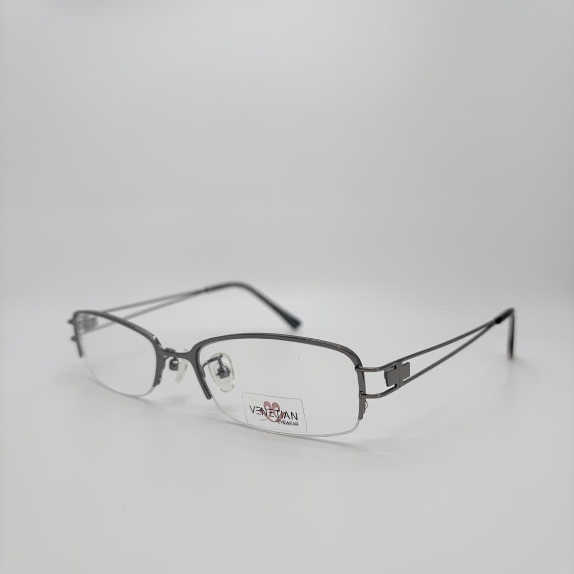 VENETIAN 실버 반무테 빈티지안경 상품이미지1
