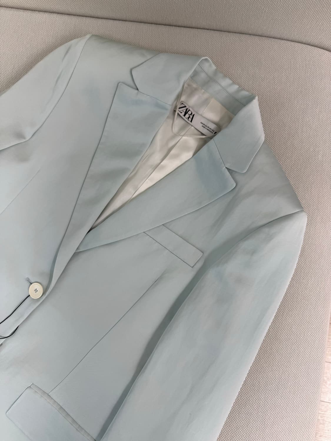 자라 새틴 자켓 (xs)(새상품) 상품이미지2