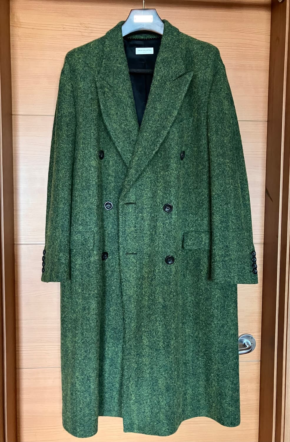 드리스 반 노튼 알파카 트위드 코트 상품이미지4