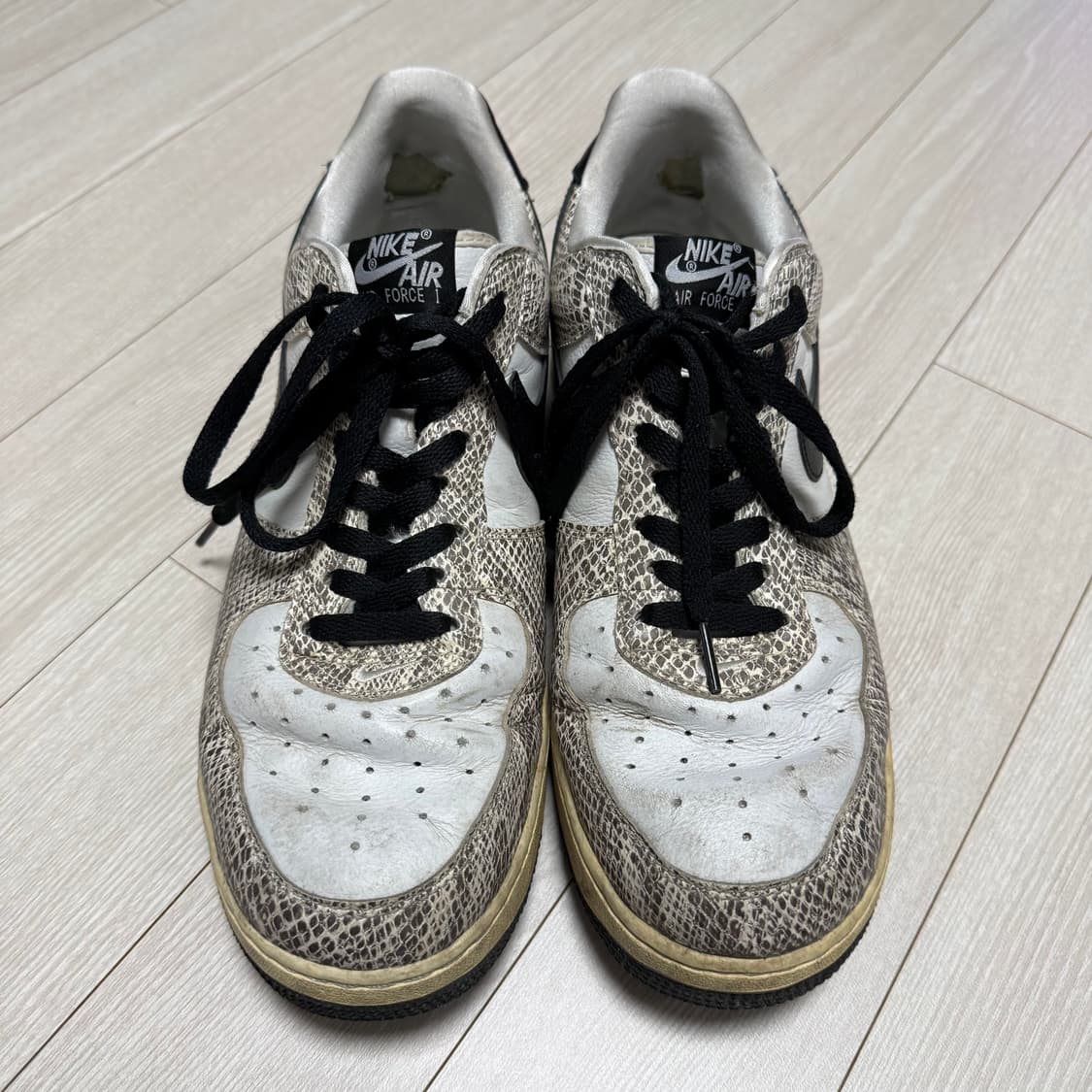 나이키 에어포스 1 로우 레트로 코코아 2018 스네이크 290사이즈 상품이미지3