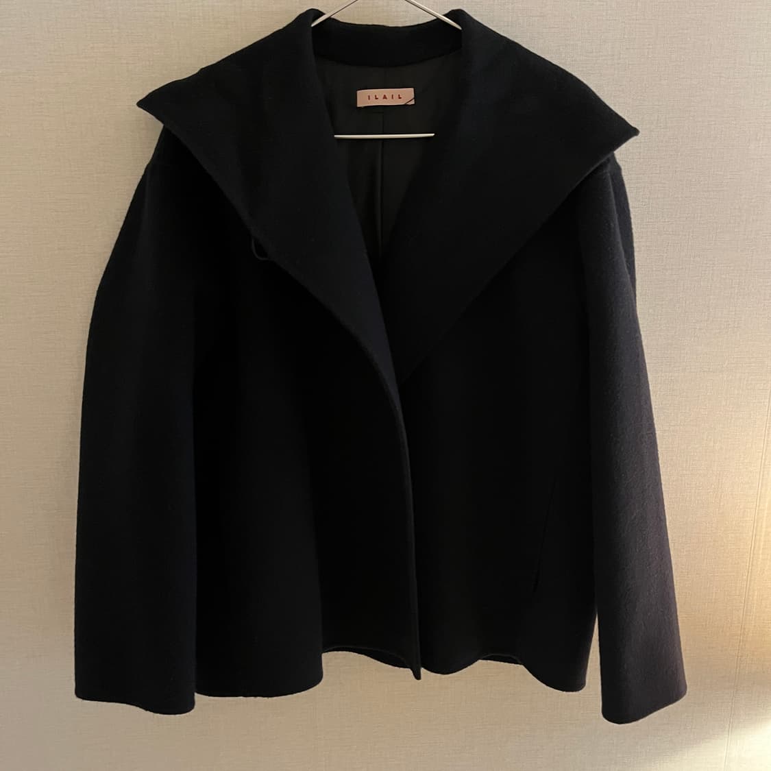 ILAIL 하프코트 S 블랙 상품이미지6