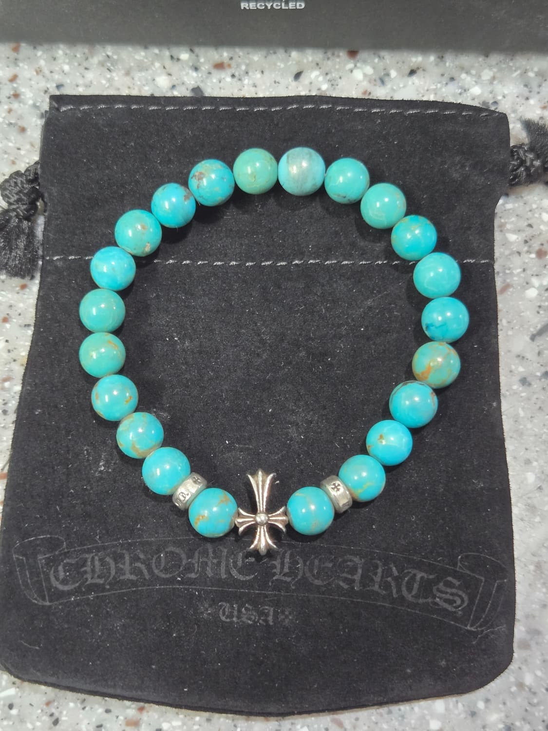 크롬하츠 터키석 베이비 비즈 팔찌(정품) 상품이미지2