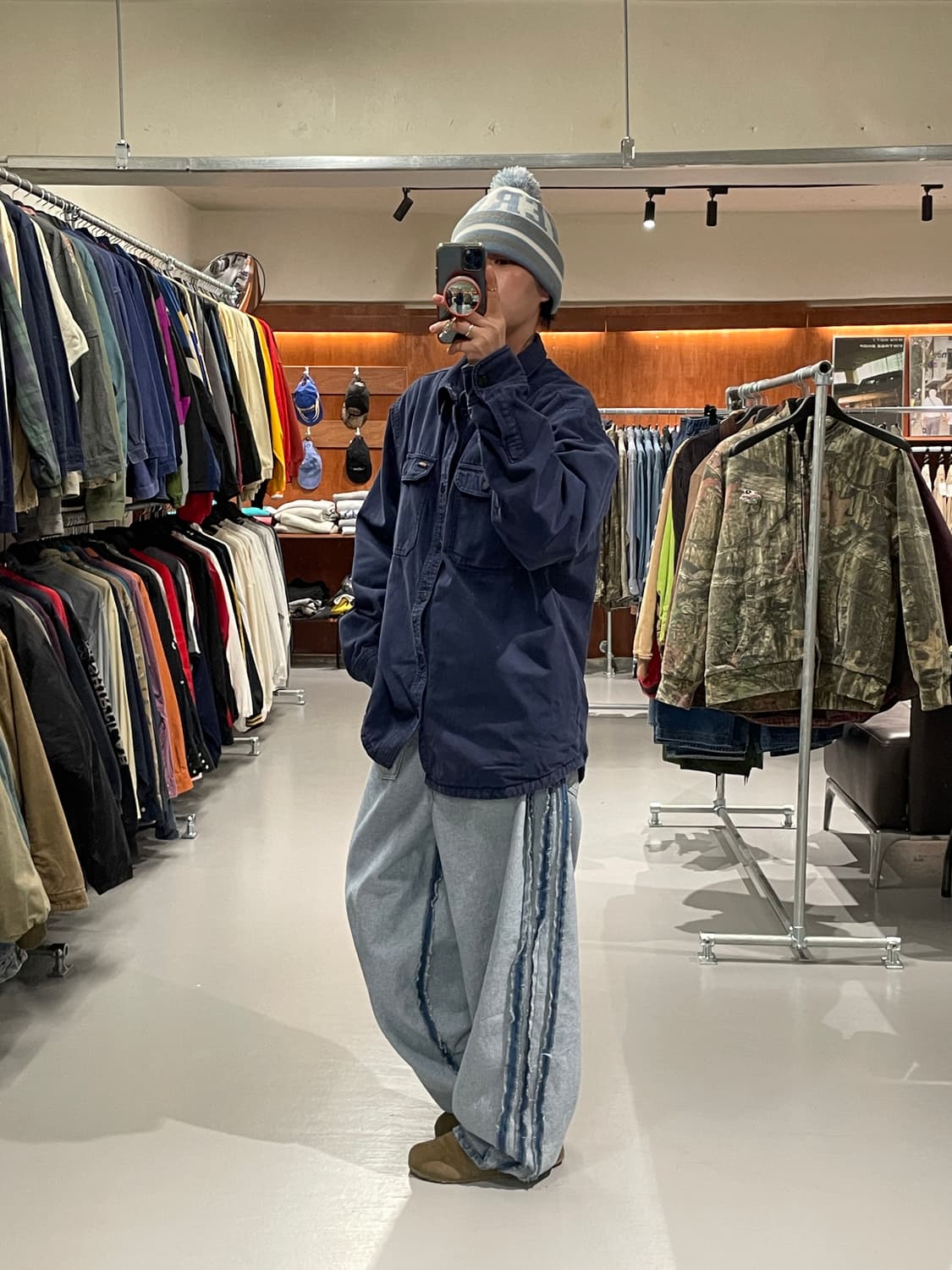 디키즈 플리스 워크 셔츠 상품이미지3