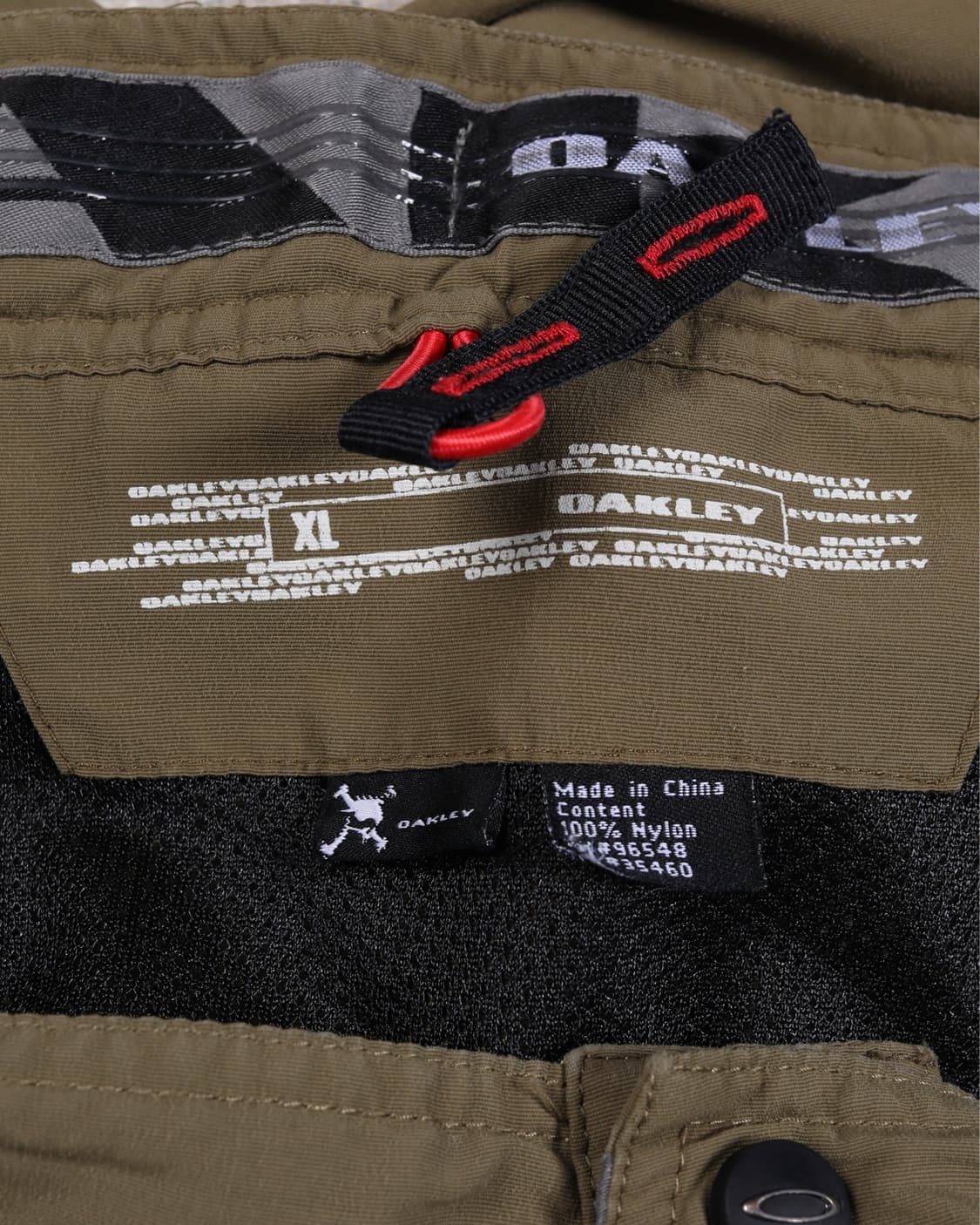 Oakley 00s MTB Khaki Molded Stud Shorts 상품이미지3