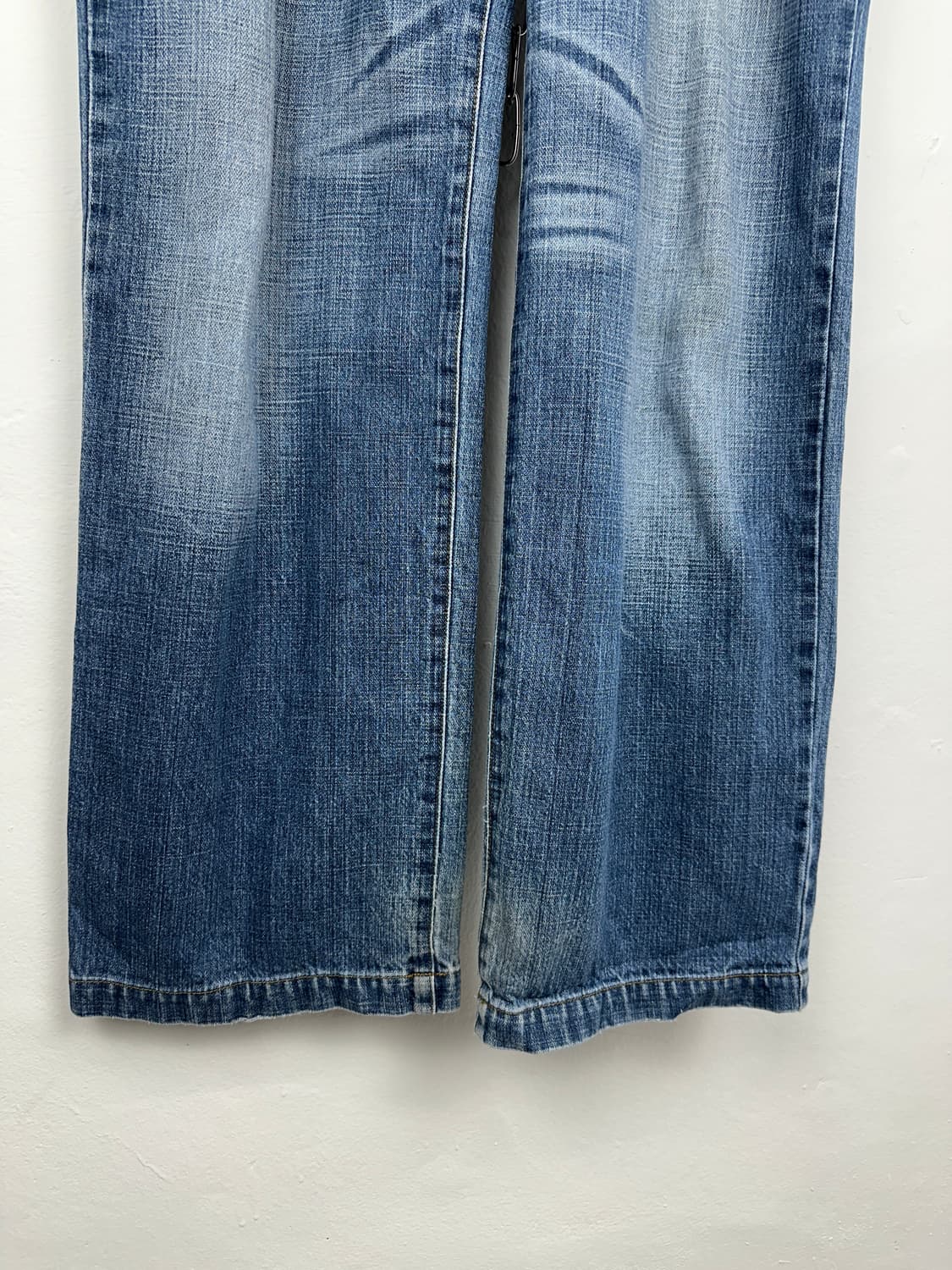 JPN fade lines denim sagging jeans 상품이미지7