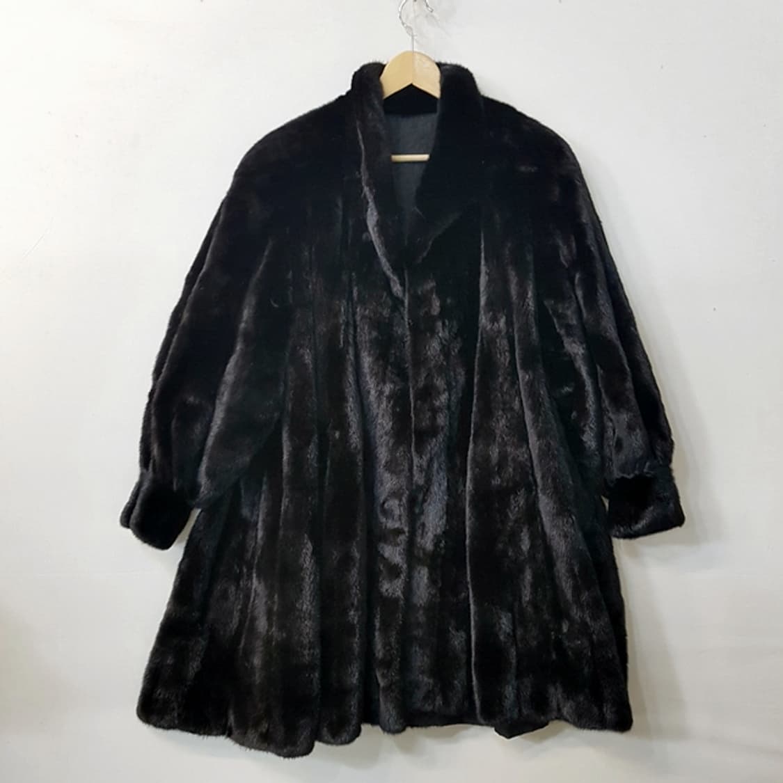 리얼 밍크 모피 롱 코트 상품이미지1