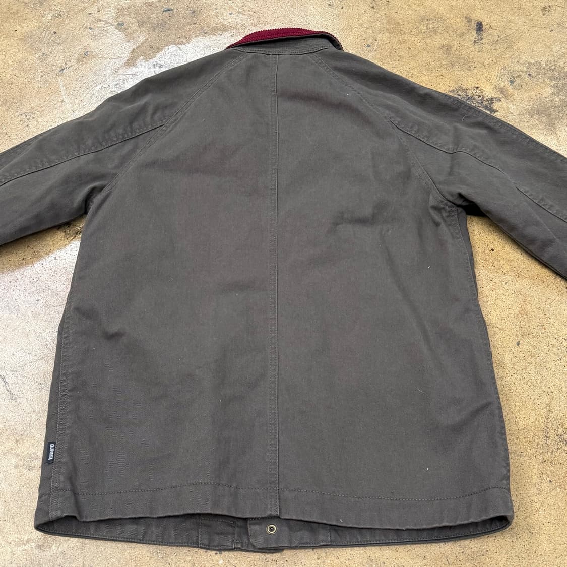 [정품/S] 캘리포니아 빈티지 브라운 코듀로이 카라 자켓 b19 상품이미지4