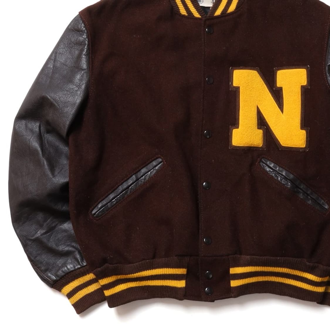 80's Vintage Letterman Varsity Jacket    상품이미지4