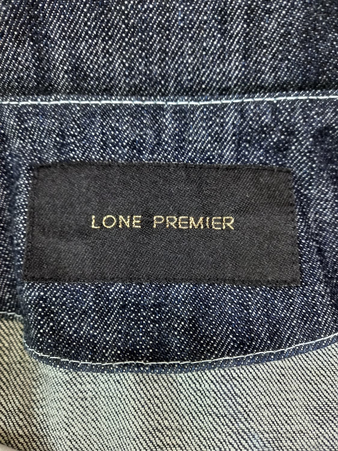 M90 정욱준의 LONE 데님자켓 진청 M-999 상품이미지6