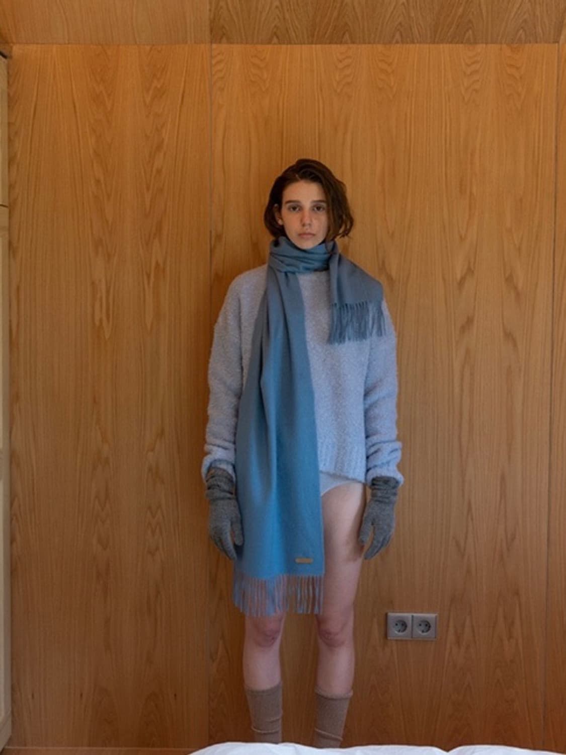 르셉템버 LE17SEPTEMBRE 캐시미어 머플러 상품이미지1