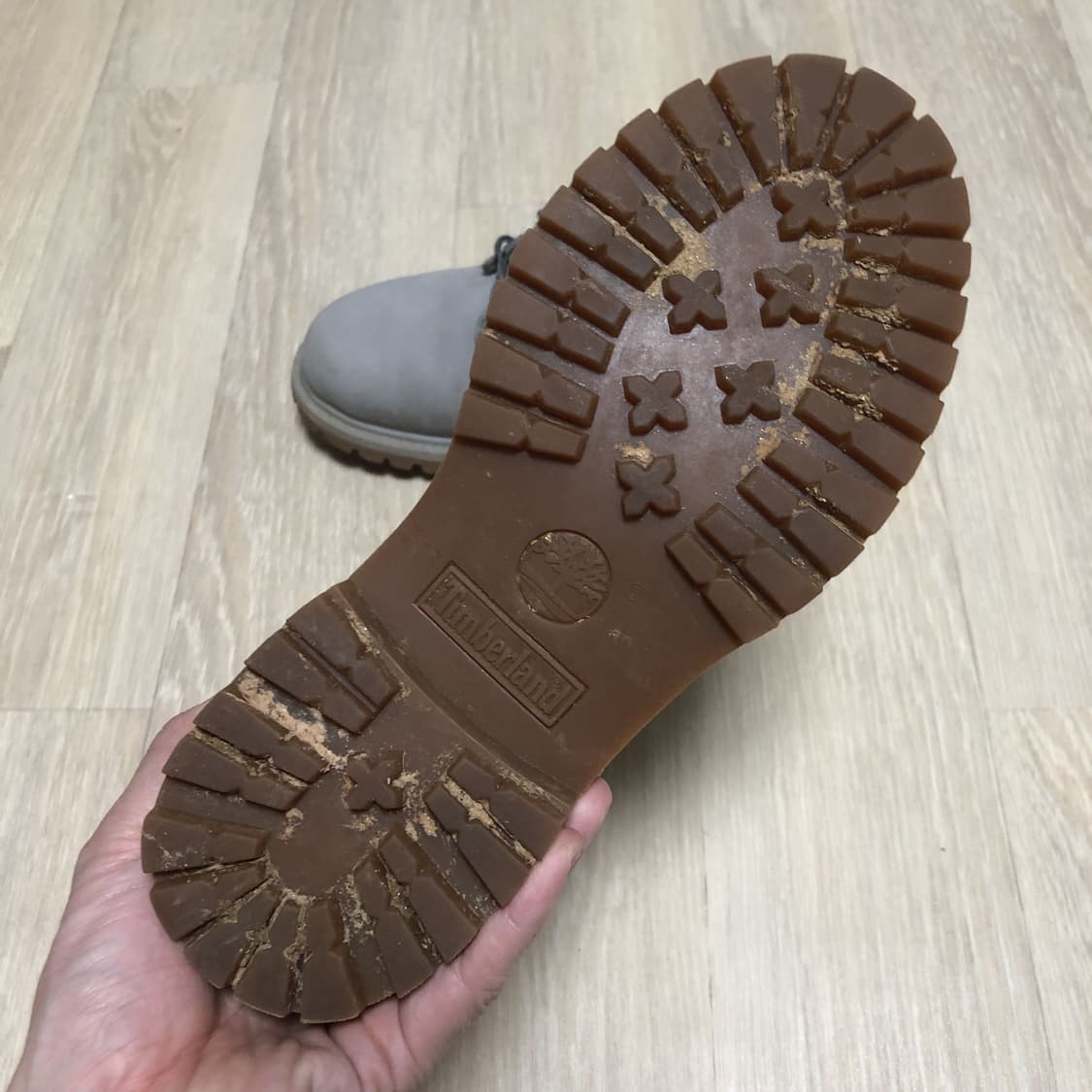 (230) 팀버랜드 Timberland 4홀 넬리 처카 부츠 그레이 상품이미지3