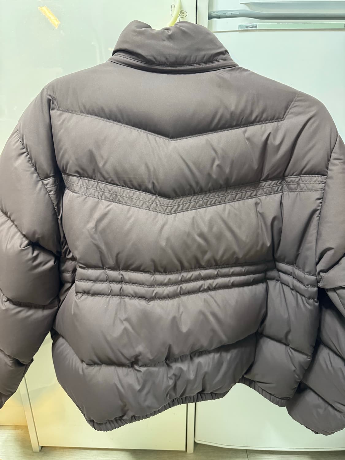 엘무드 켄다 크롭 푸퍼 코코아 브라운 48 상품이미지5