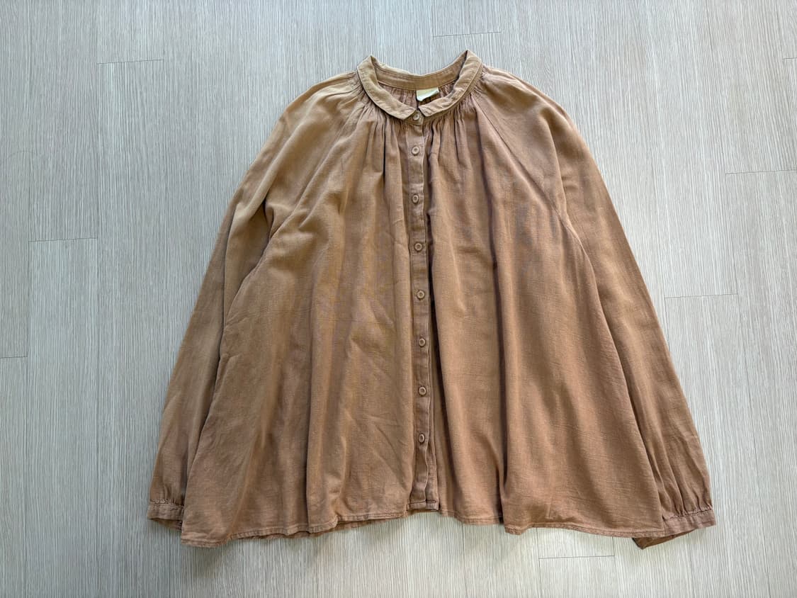 사만사모스 셔츠+가디건+gu치마 상품이미지3