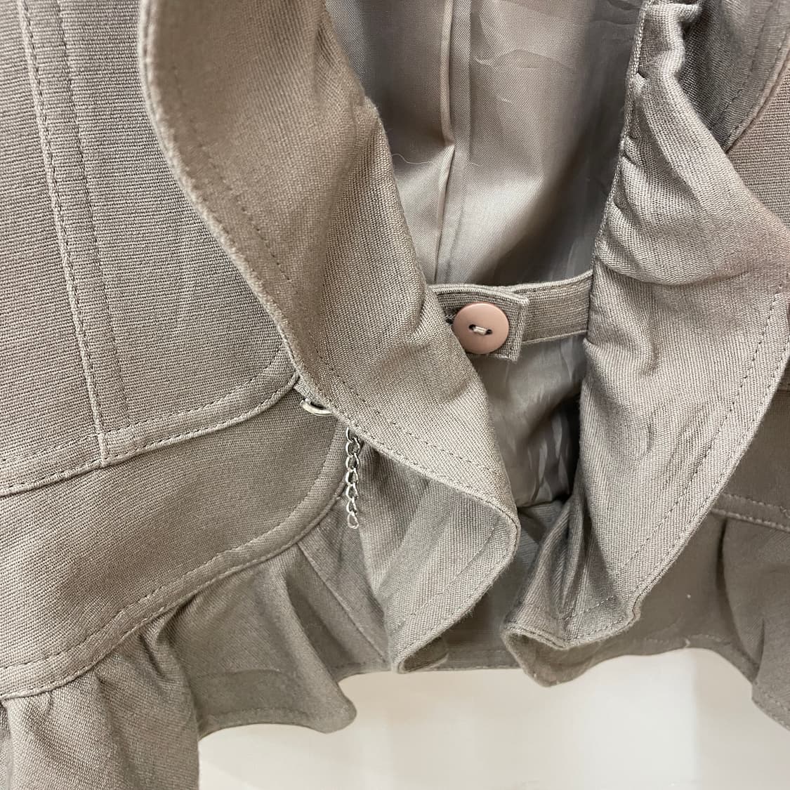 프릴 카라 블레이저 자켓 상품이미지5