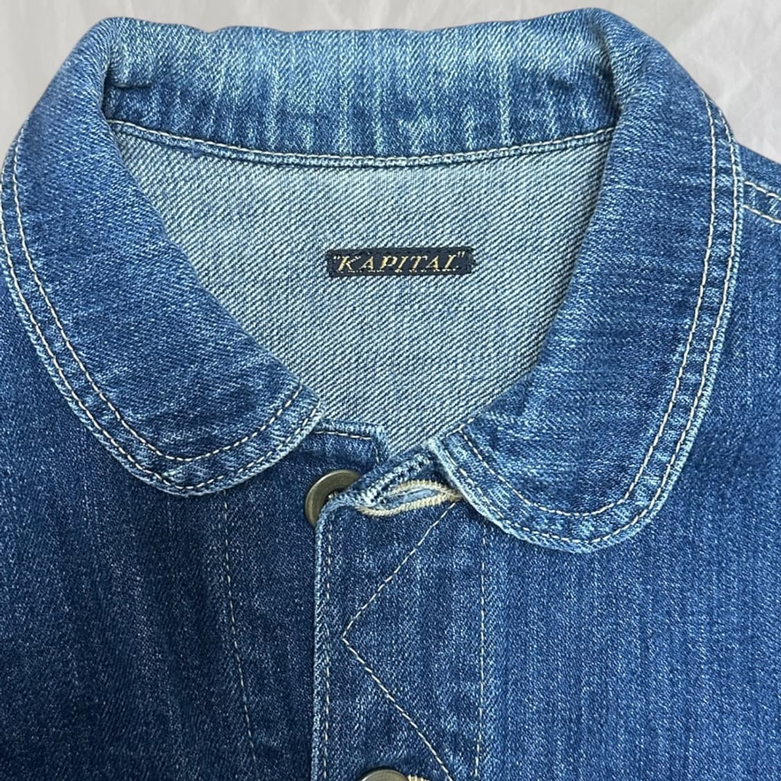  KAPITAL 캐피탈 데님 쇼트 재킷 상품이미지6