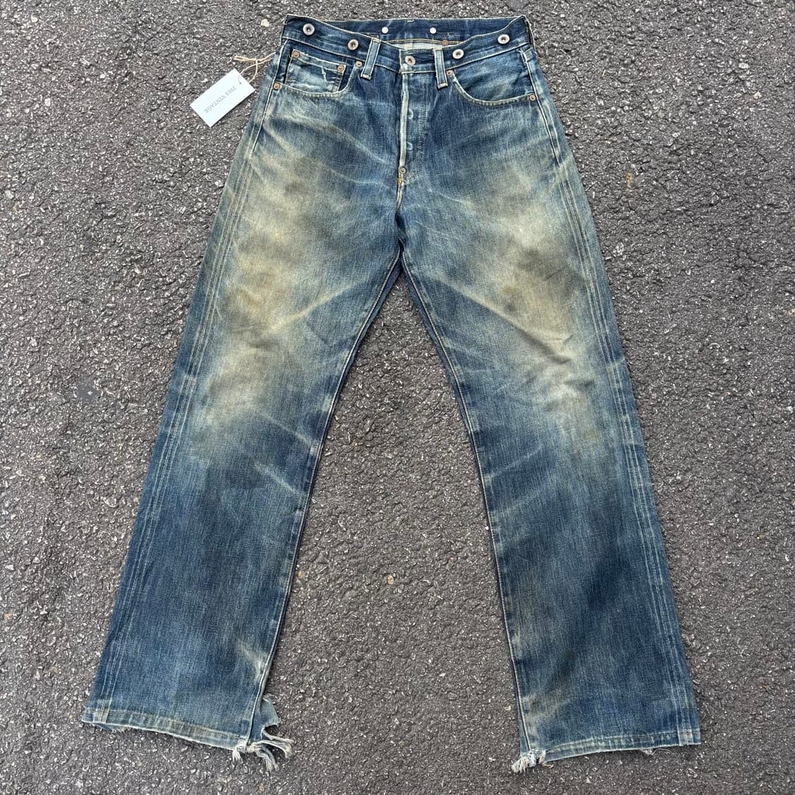 90년대 일본 lvc s702 셀비지 상품이미지4