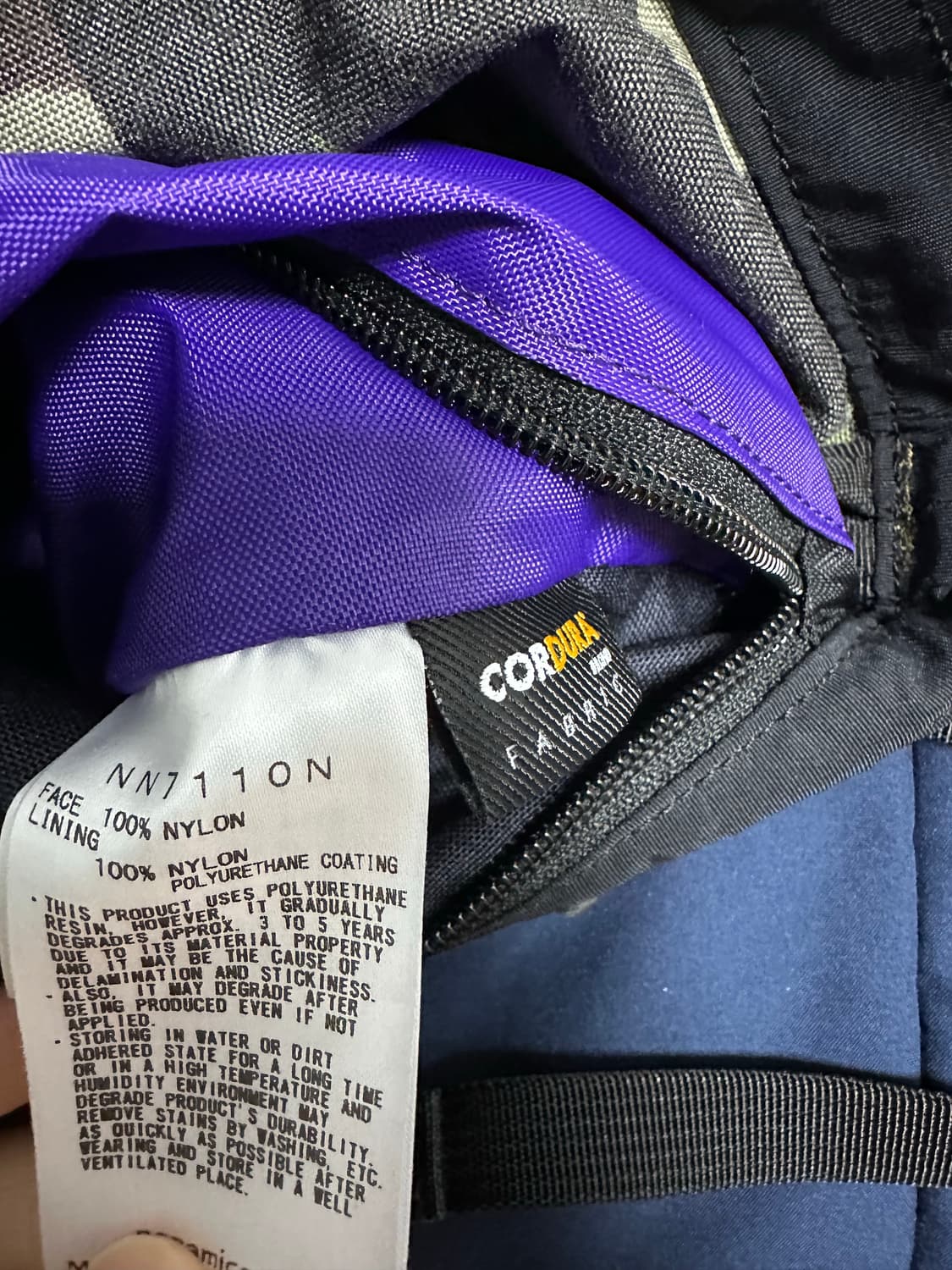 노스페이스 퍼플라벨 X 팔라스 콜라보 샤코슈 백 상품이미지3