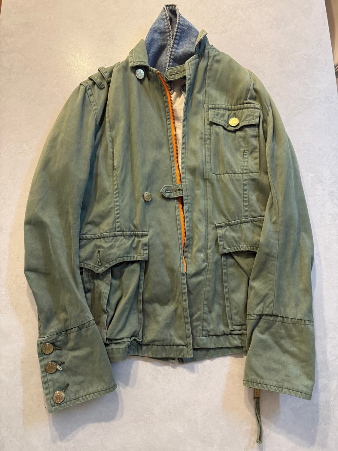 Dsquared2 05SS Denim layered Jacket 상품이미지1