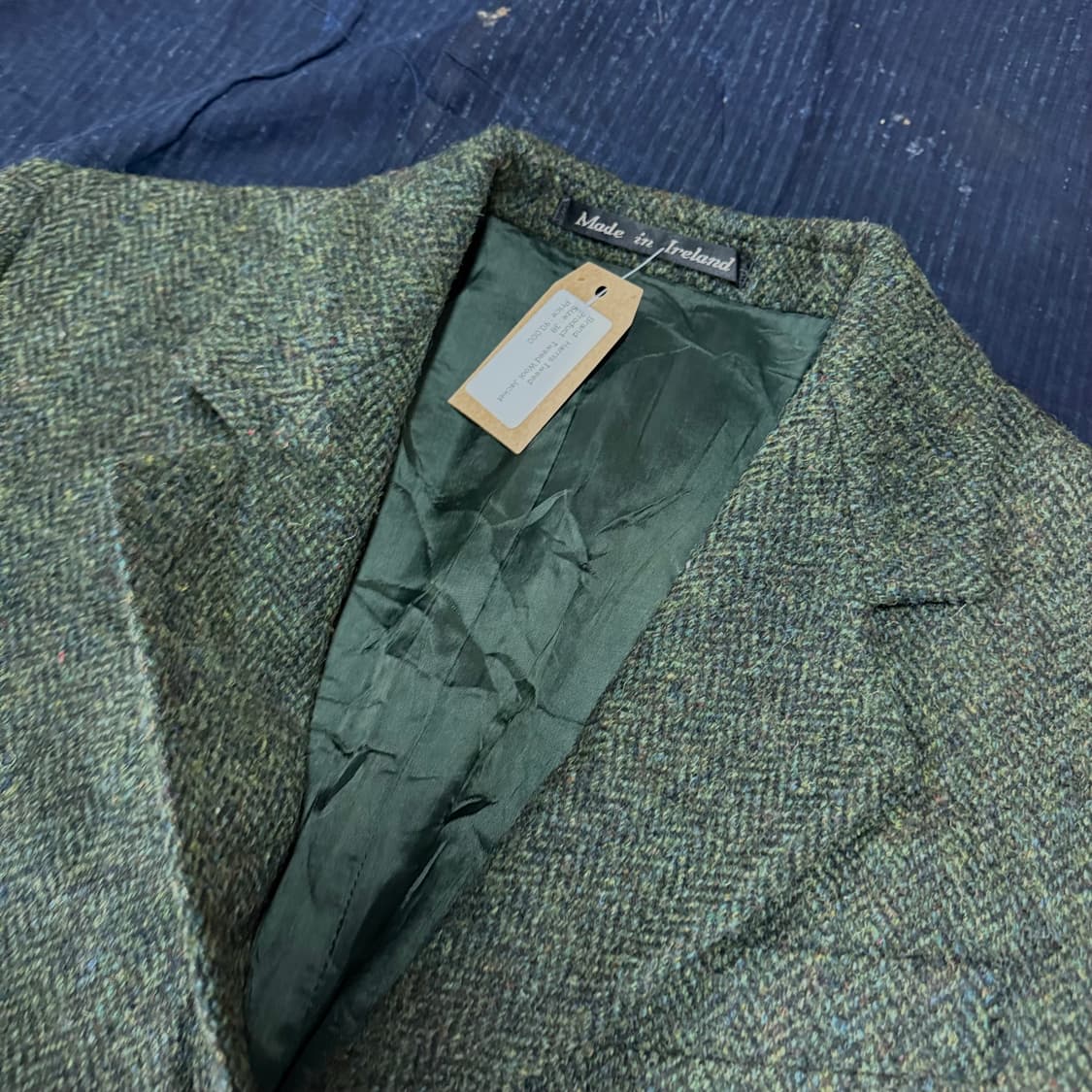 해리스트위드 트위드 울 자켓 38 상품이미지2