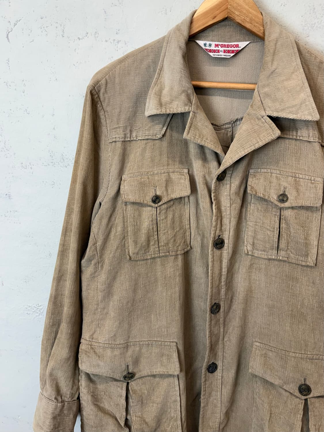 맥그리거 빈티지 코듀로이 사파리 자켓 상품이미지6