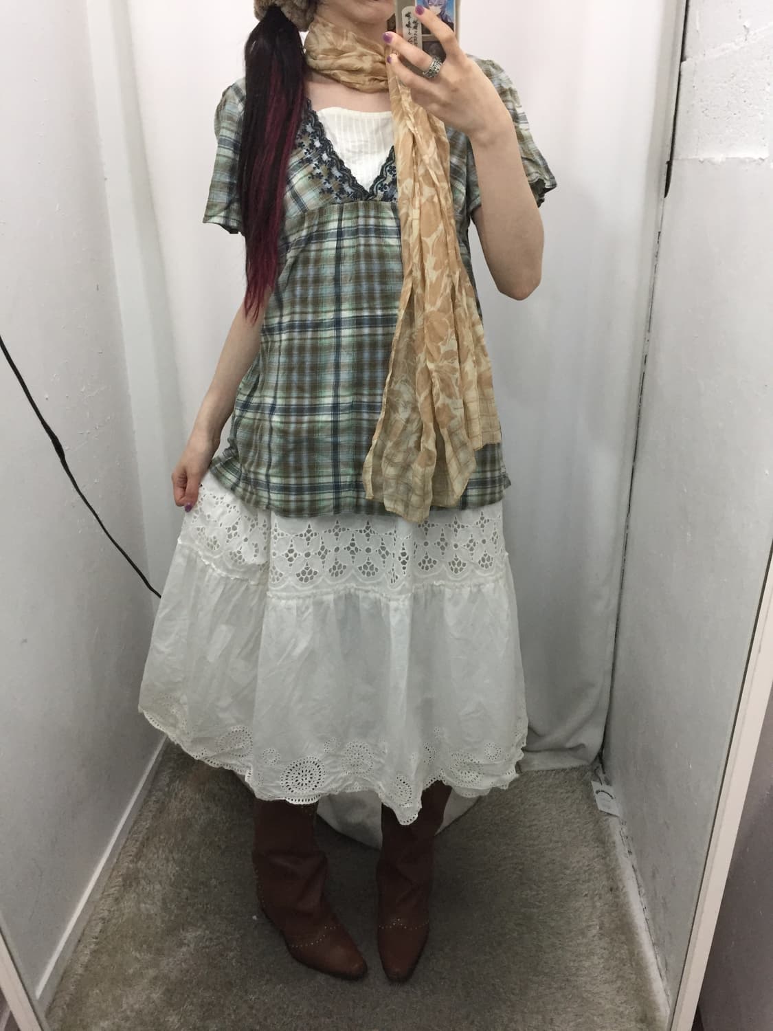 여름 체크 소녀 코디 🐳 상품이미지2