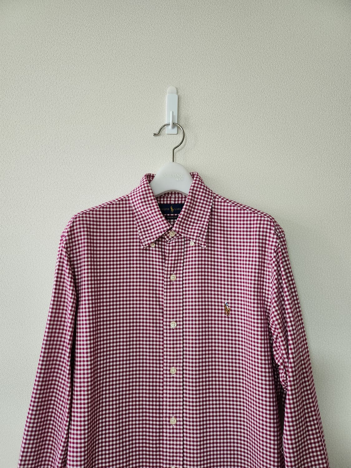 폴로랄프로렌 깅험체크셔츠 (S 상품이미지2