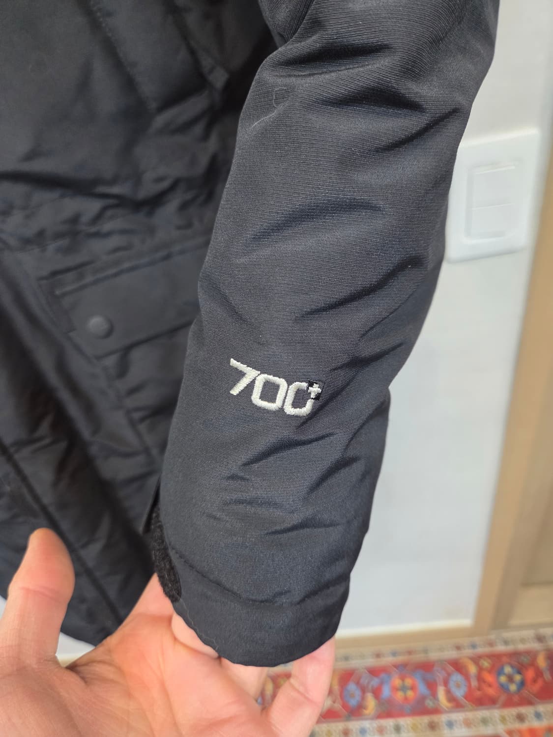 아이더 타이탄 2 오리솜털 700 롱패딩 L 상품이미지6