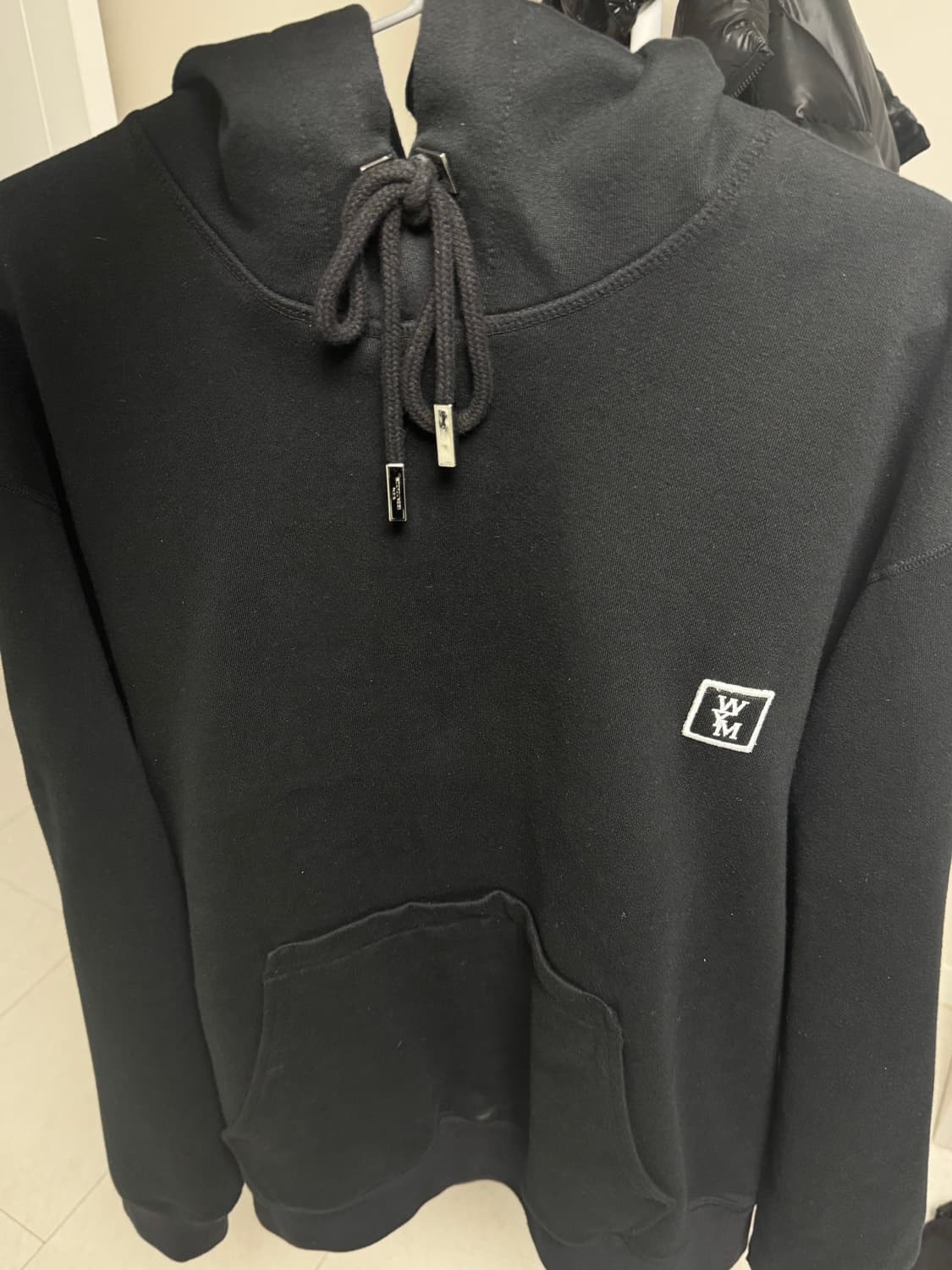 우영미 백로고 후드티 팝니다 상품이미지2