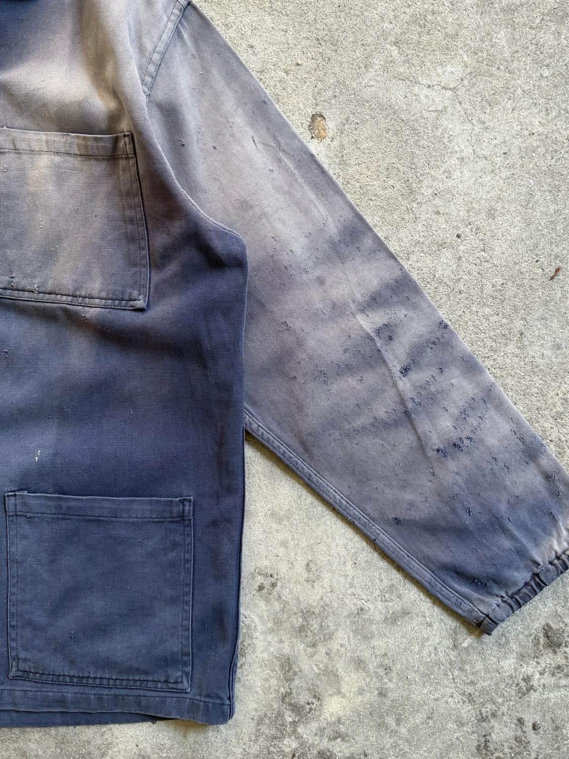 90s Sun Faded Italian Work Jacket 상품이미지5