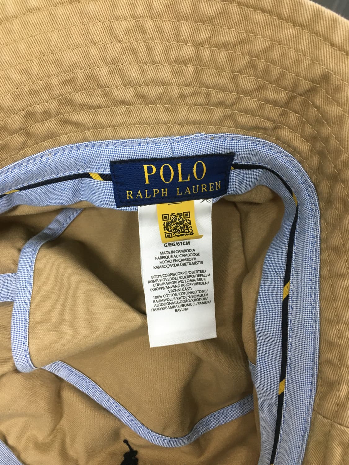 Polo bucket hat 폴로 캡 상품이미지2