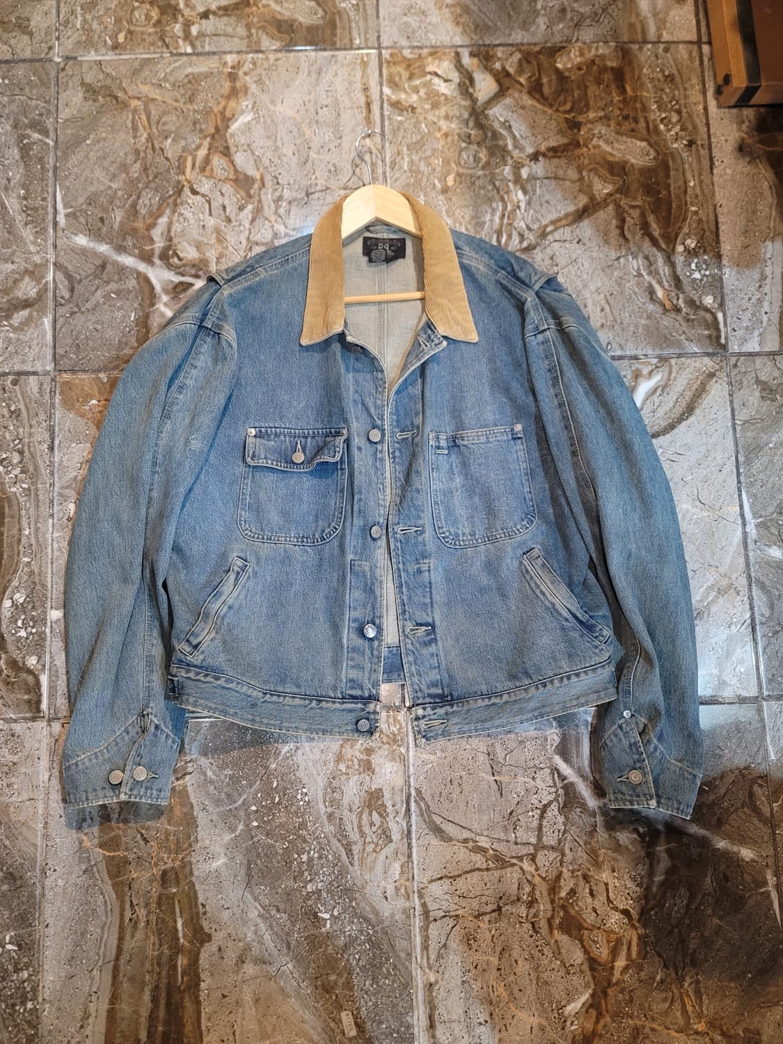 RRL 데님 코듀로이 카라 자켓 상품이미지1