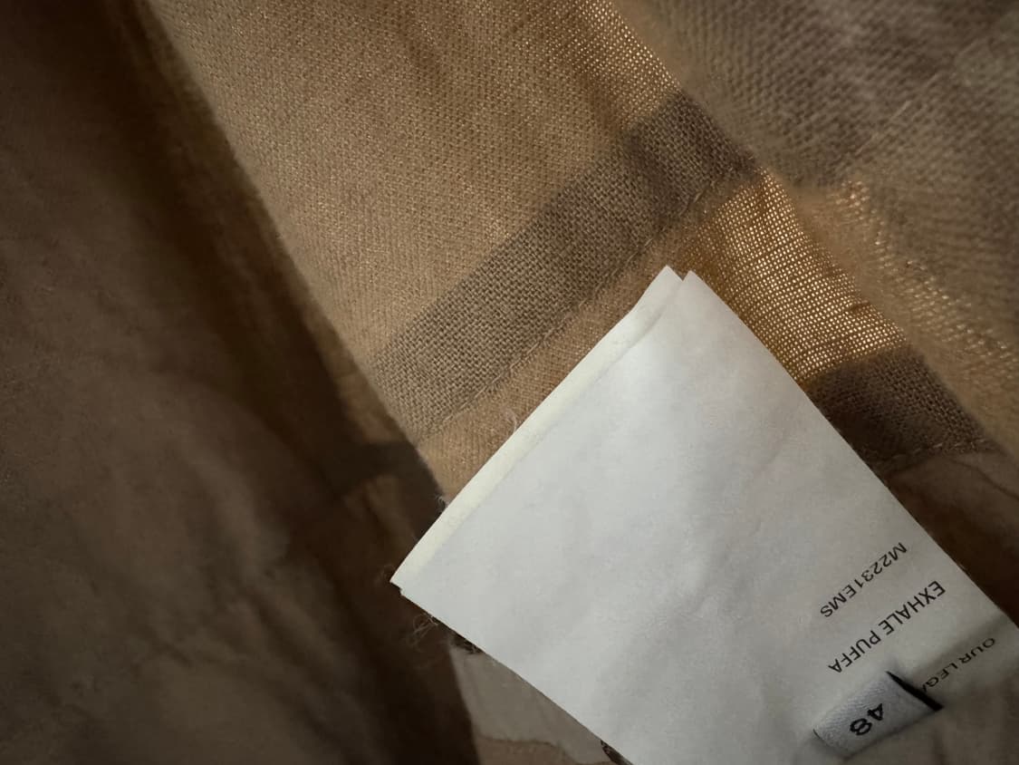 아워레가시 엑스헤일 푸파 파라슈트 포플린 메탈릭 샌드(48사이즈) 상품이미지3