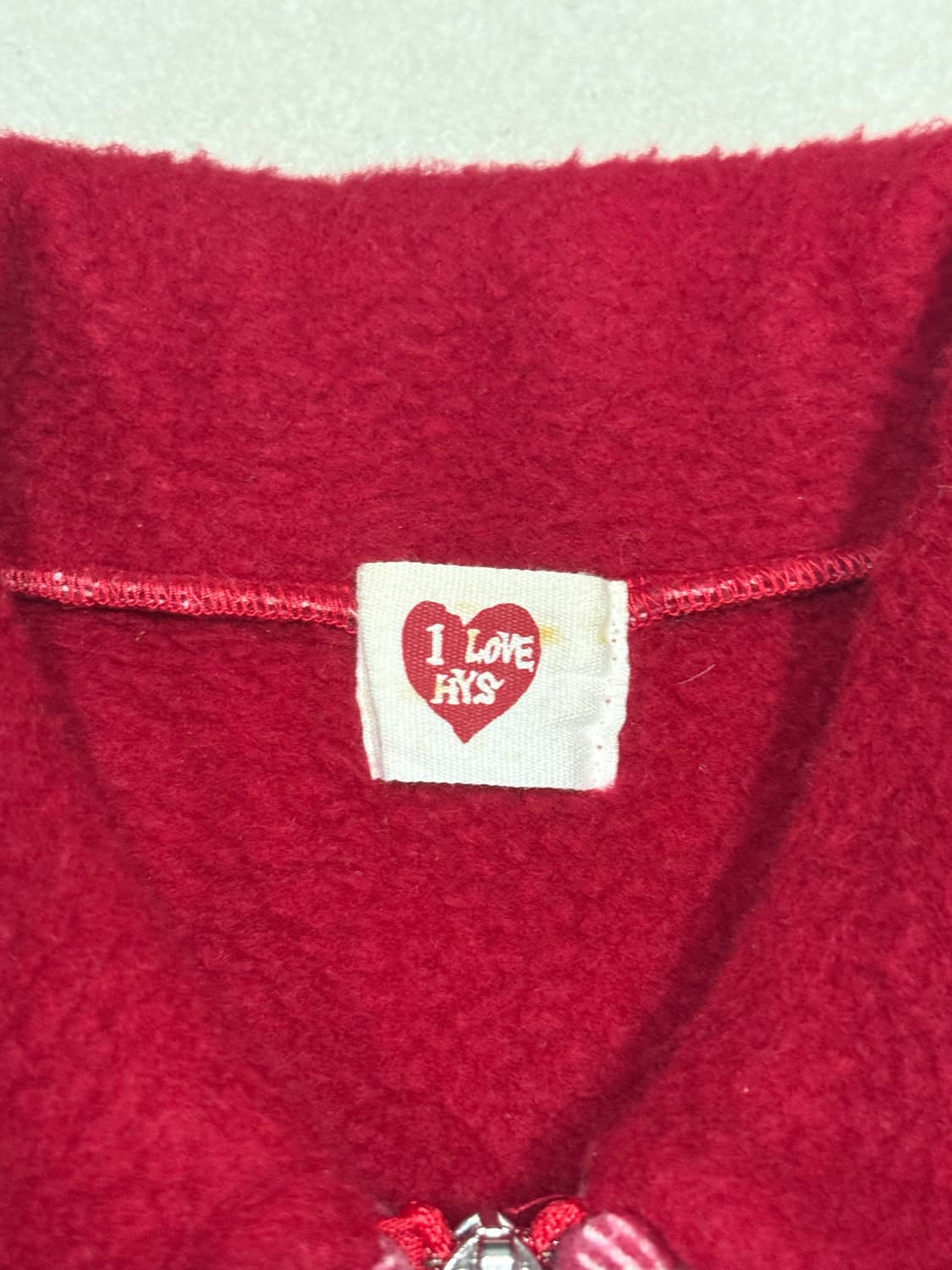 히스테릭 글래머 아카이브 체크 패턴 보아털 숏 코트 자켓 상품이미지5