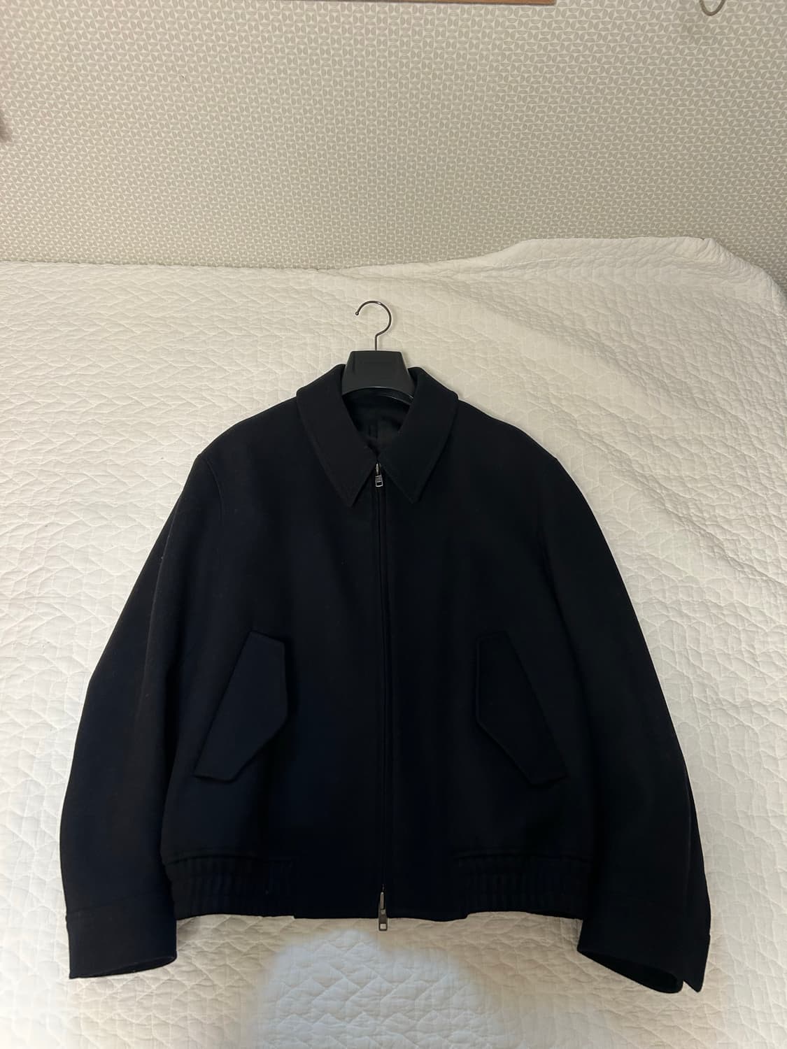 마마가리 울 블루종 상품이미지1