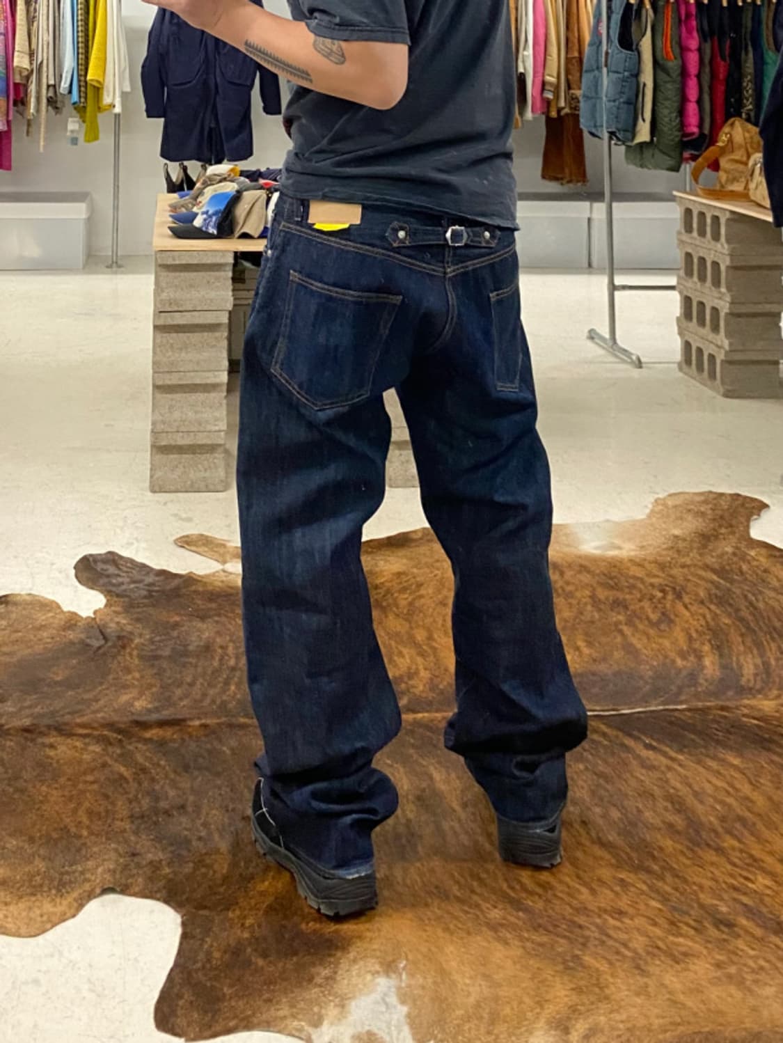 SOPHNET denim pants 소프넷 신치백 셀비지 데님팬츠 상품이미지3