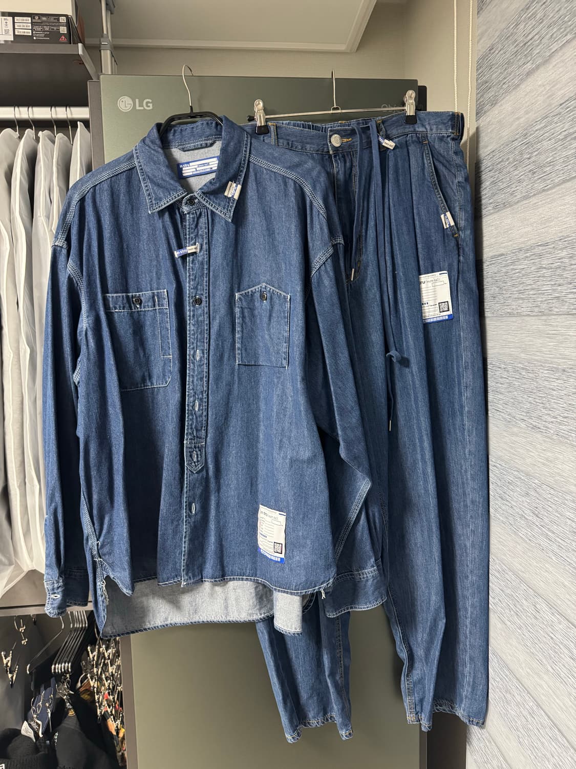 [50/48] 미하라야스히로 데님 셋업 상품이미지4