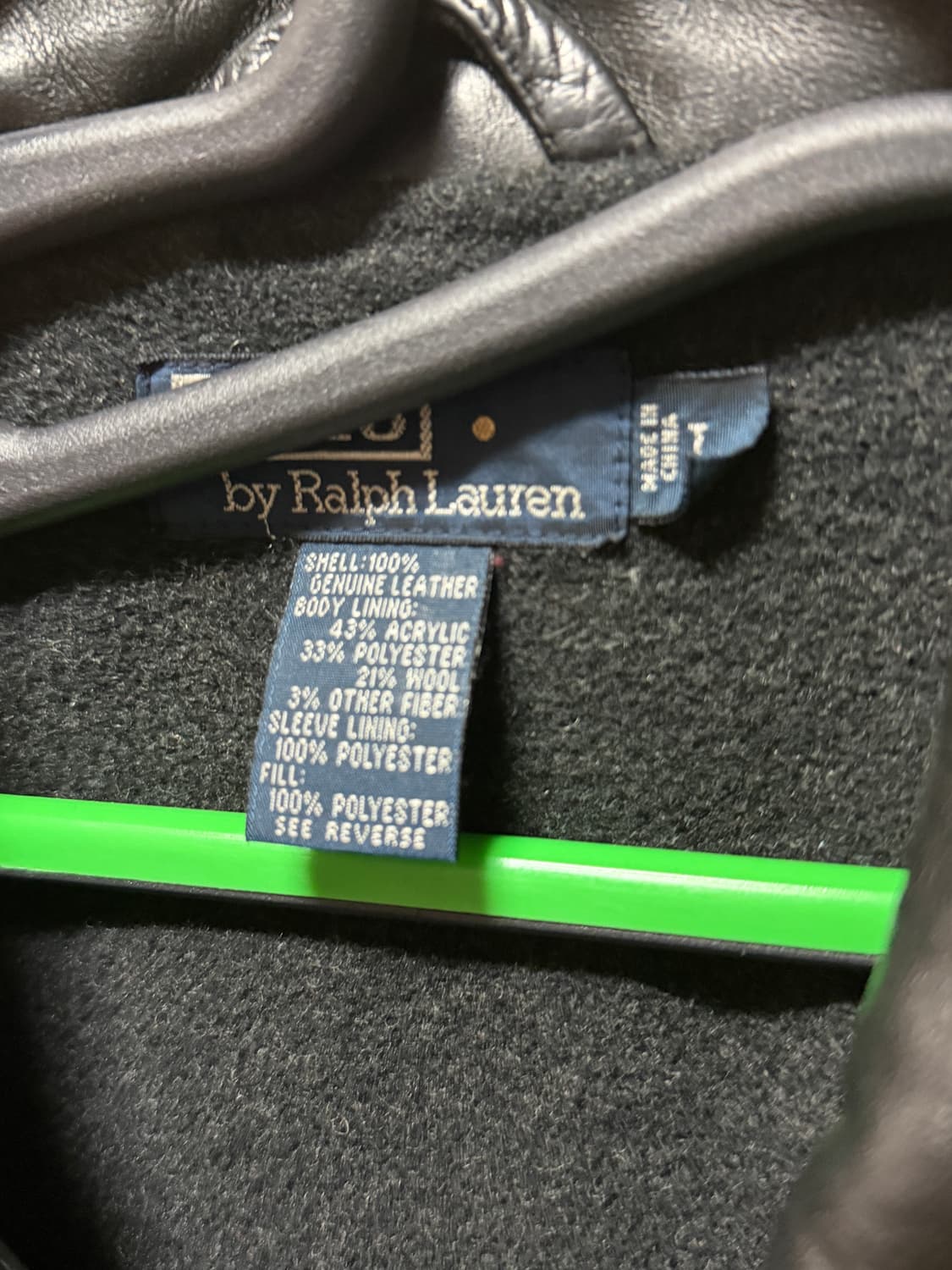 랄프로렌 가죽 자켓 상품이미지3