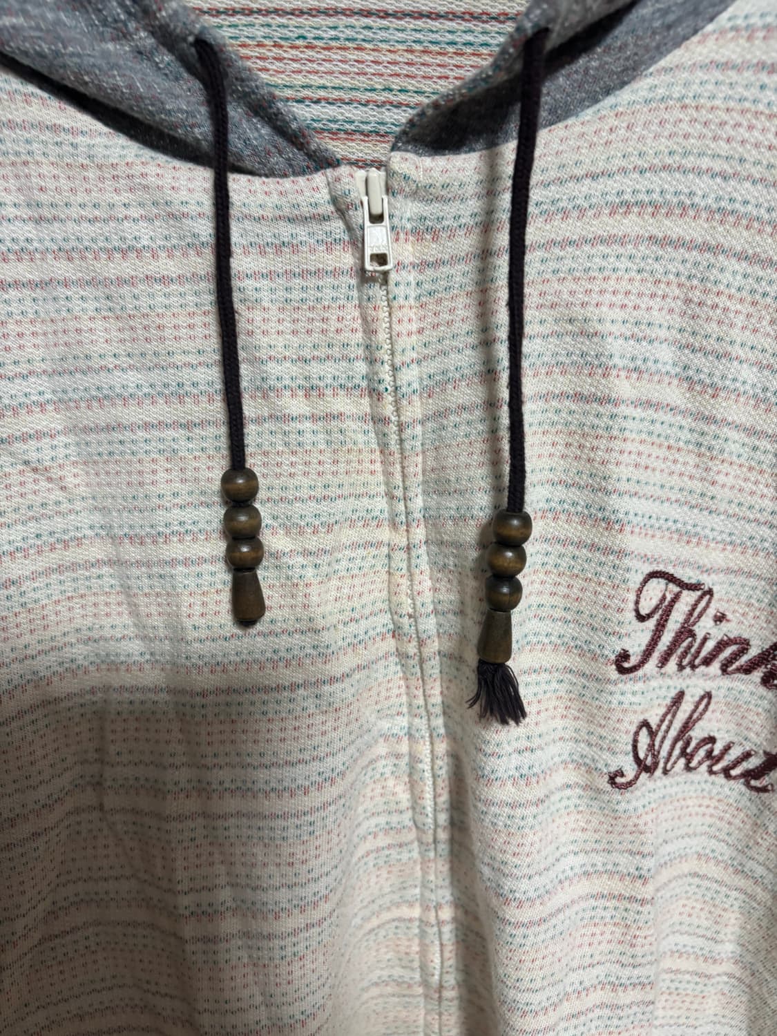 빈티지 모리 하구미 히피 후드집업 상품이미지4