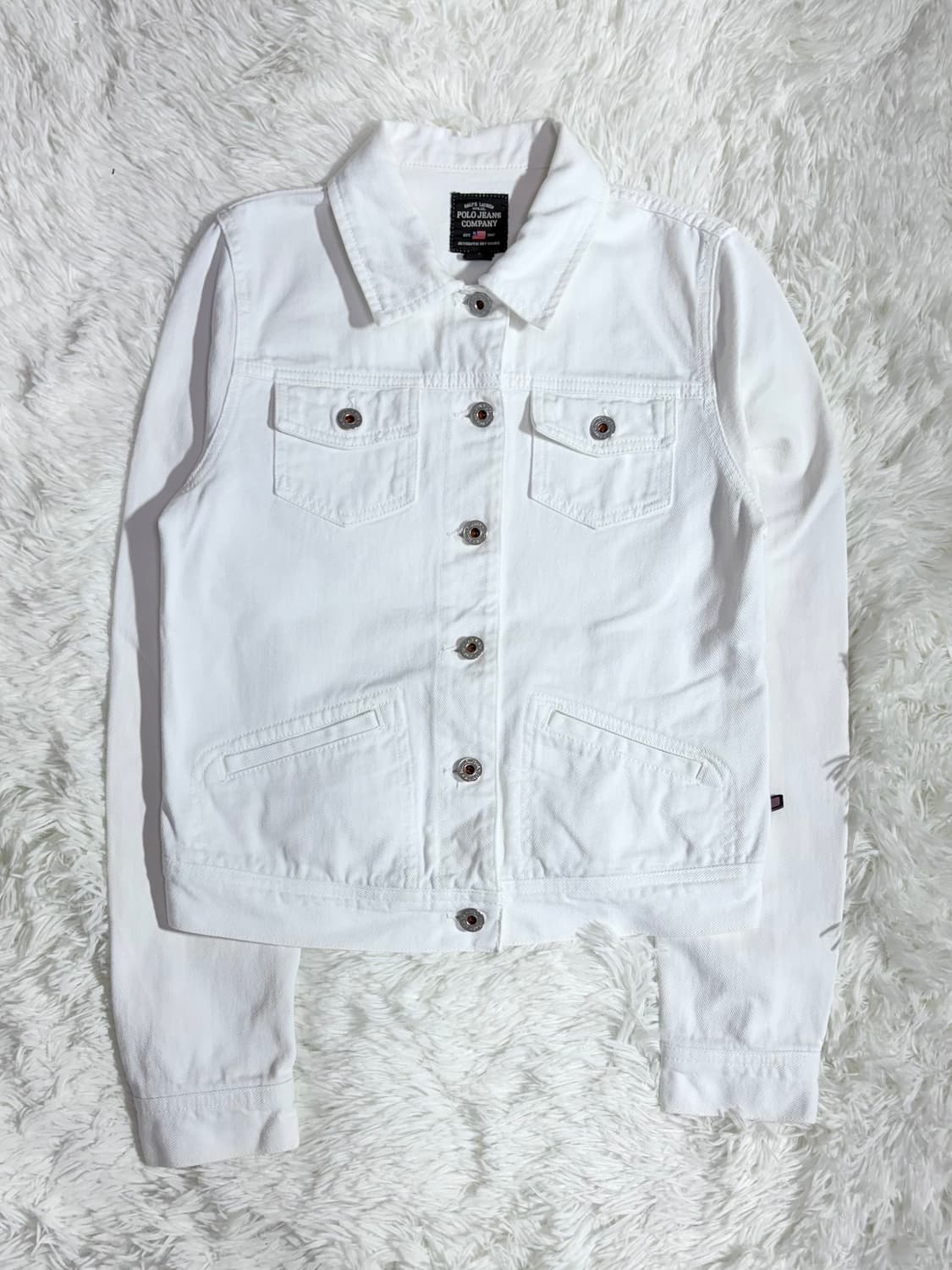 폴로 랄프로렌 진스 화이트 데님 자켓  상품이미지2