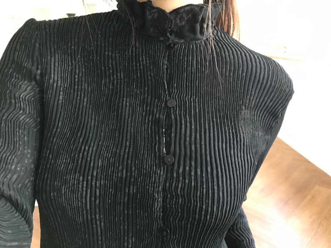 vintage pleats blouse 상품이미지8