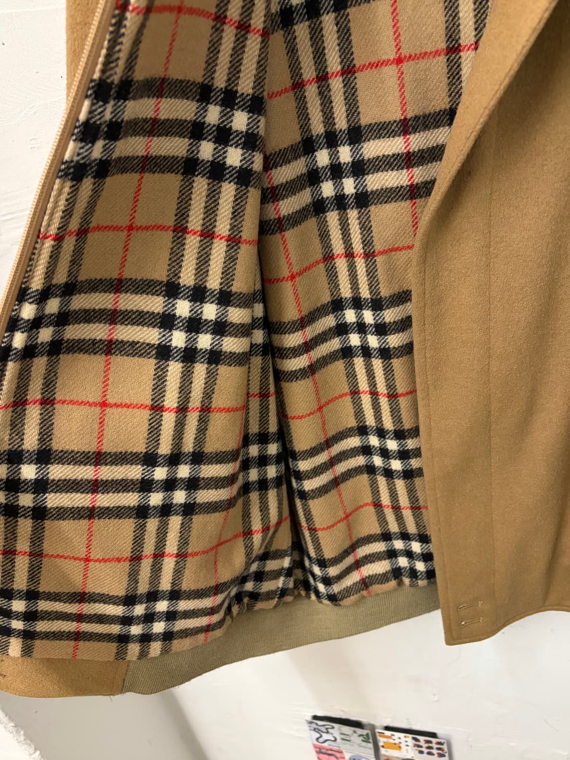 버버리 울 블루종 상품이미지8